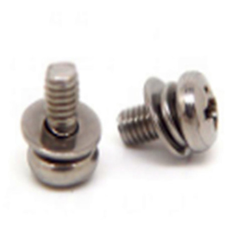 M3x6mm 不動態化なべ頭十字割平座金止めねじ M3x6mm 不動態化なべ頭十字割平座金止めねじ